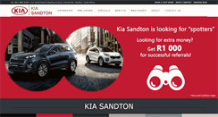Desktop Screenshot of kiasandton.co.za